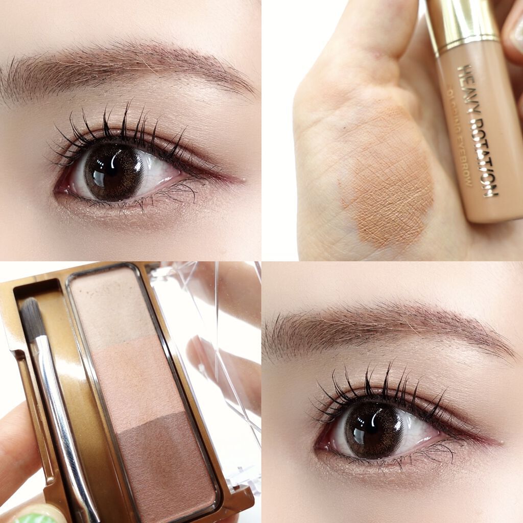 カラーリングアイブロウ/ヘビーローテーション/眉マスカラを使ったクチコミ（1枚目）