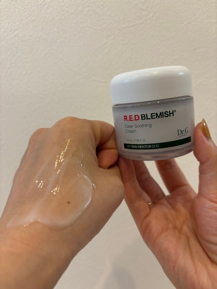 レッドブレミッシュ クリアスージングクリーム/Dr.G/フェイスクリームを使ったクチコミ(4枚目)