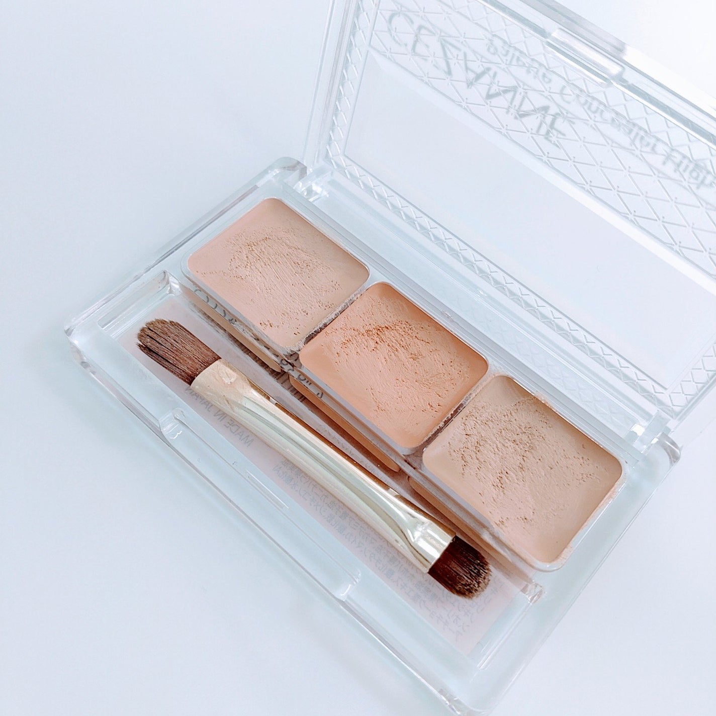 パレットコンシーラー ハイカバー/CEZANNE/パレットコンシーラーを使ったクチコミ(2枚目)