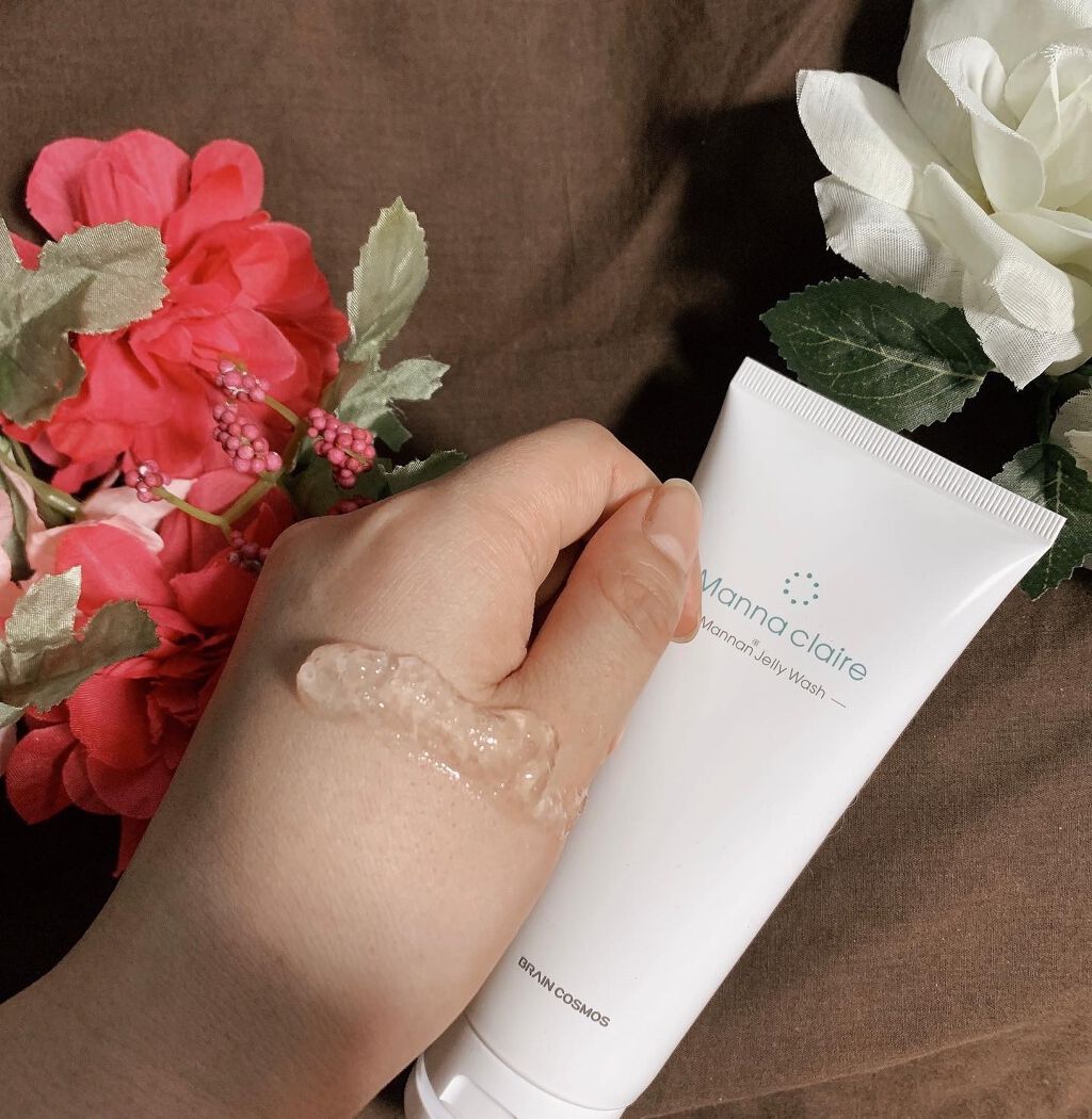 Manna claire -Mannan Jelly Wash-/ブレーンコスモス/スクラブ・ゴマージュを使ったクチコミ（2枚目）