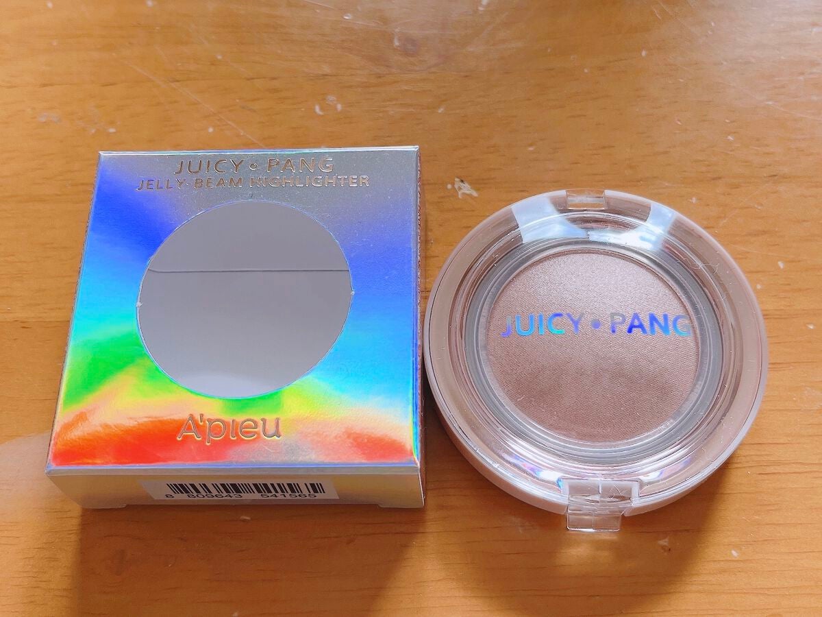 ジューシーパン ジェリービーム ハイライター/A’pieu/ジェル・クリームチークを使ったクチコミ(2枚目)