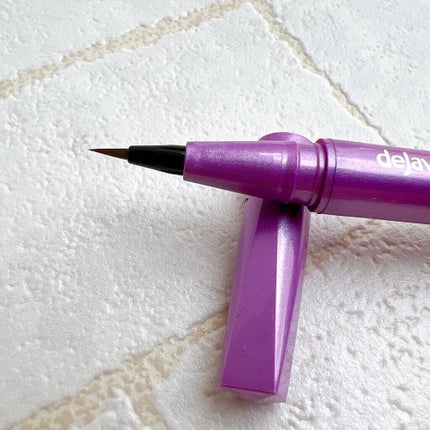 「密着アイライナー」ショート筆リキッド/デジャヴュ/リキッドアイライナーを使ったクチコミ(3枚目)