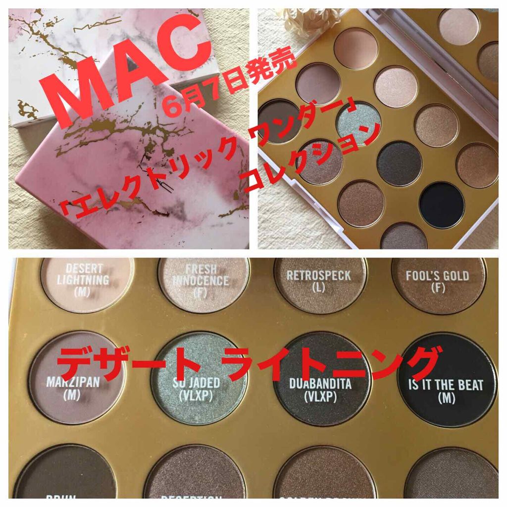 スモールアイシャドウ×12/M・A・C/アイシャドウパレットを使ったクチコミ(1枚目)