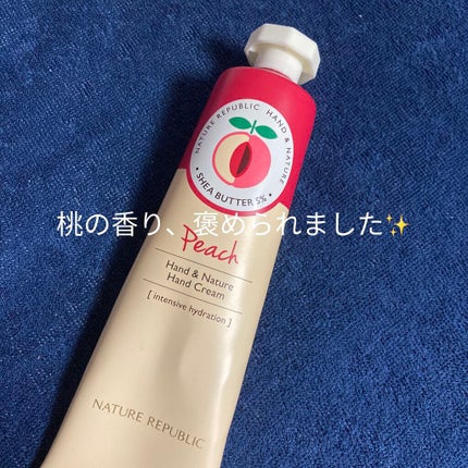 ハンドアンドネイチャーハンドクリーム ACACIA/ネイチャーリパブリック/ハンドクリームを使ったクチコミ(1枚目)