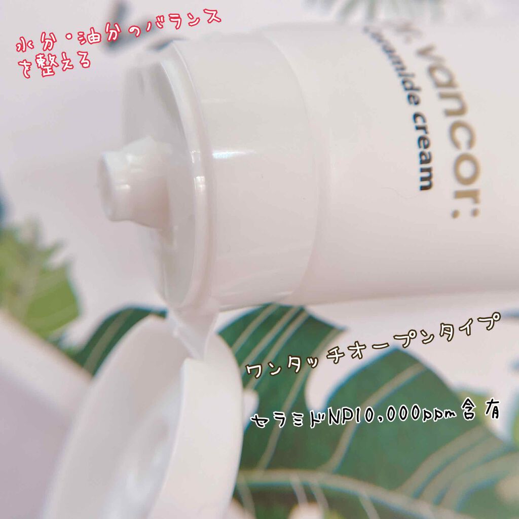 セラミドクリーム/vancor(バンコル)/フェイスクリームを使ったクチコミ(2枚目)