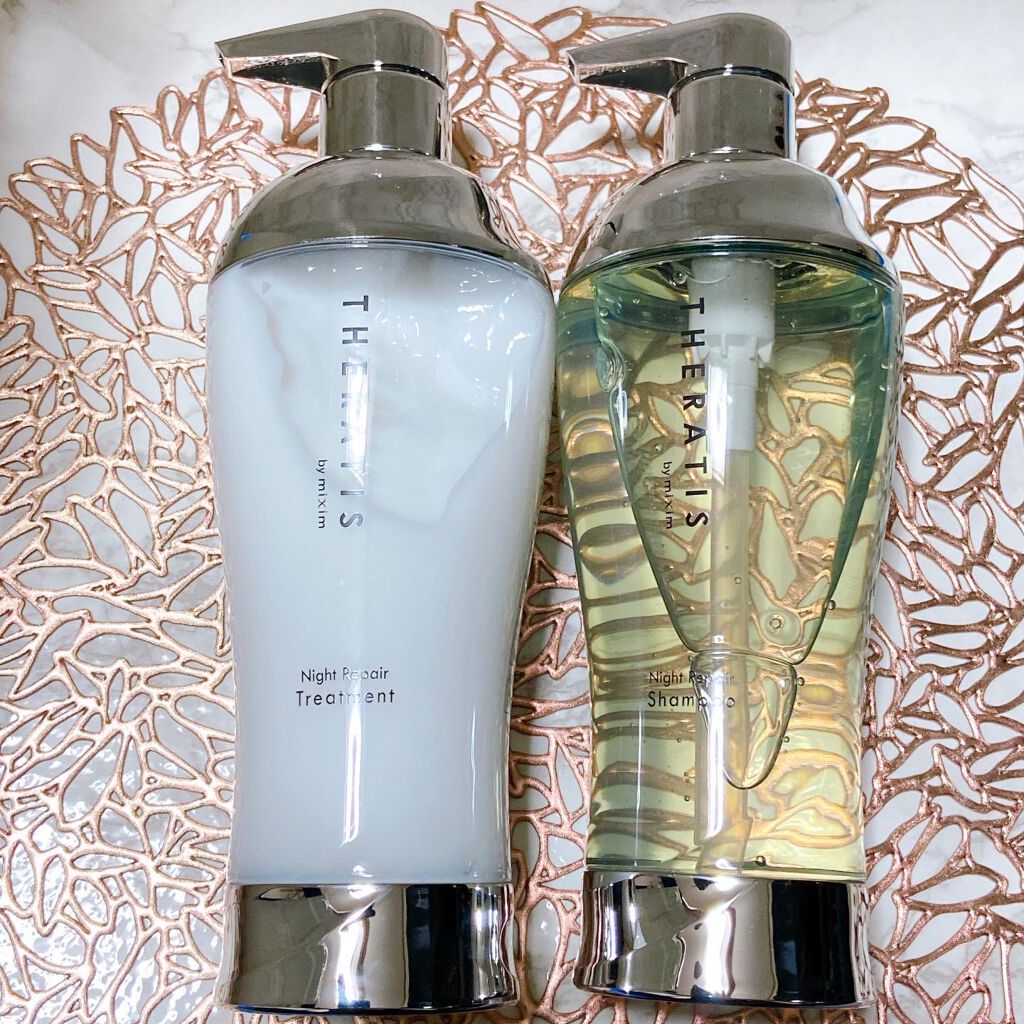 ナイトリペア シャンプー/ヘアトリートメント/THERATIS/シャンプー・コンディショナーを使ったクチコミ(1枚目)