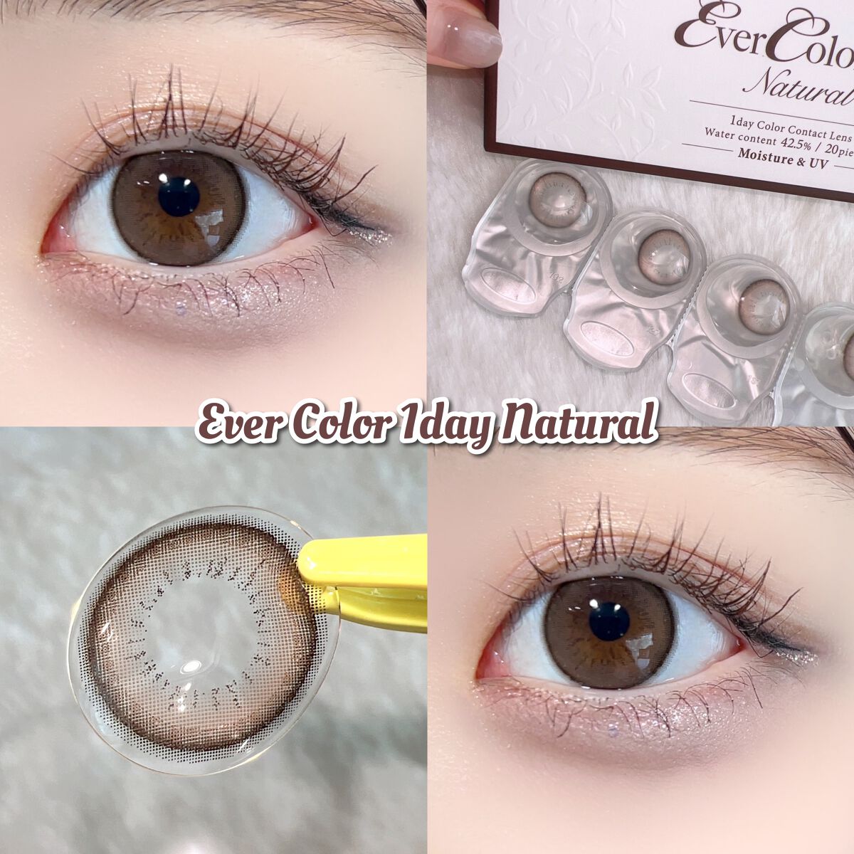 エバーカラーワンデー ナチュラル/エバーカラー/ワンデー(1DAY)カラコンを使ったクチコミ(1枚目)