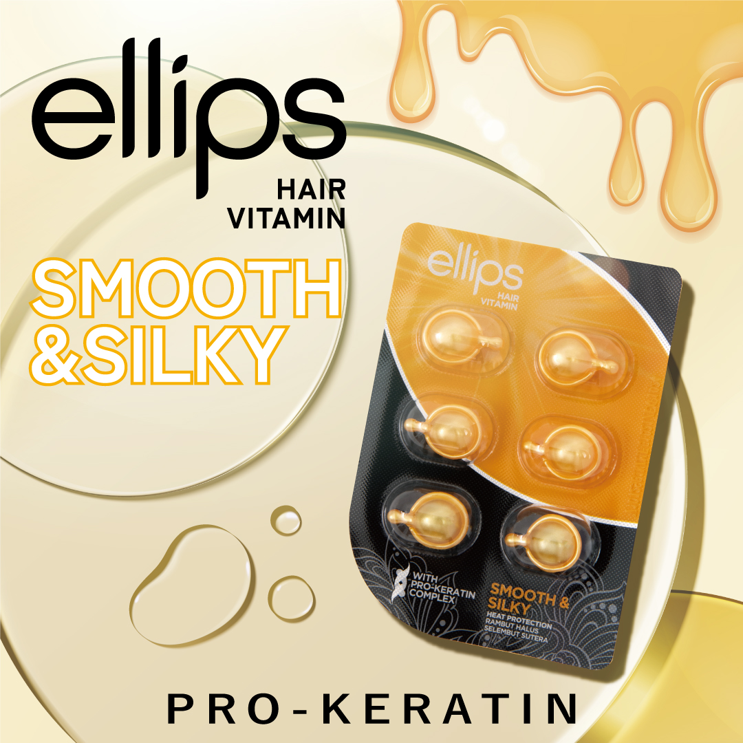 pro keratin SMOOTH＆SILKY/ellips/ヘアオイルを使ったクチコミ（1枚目）