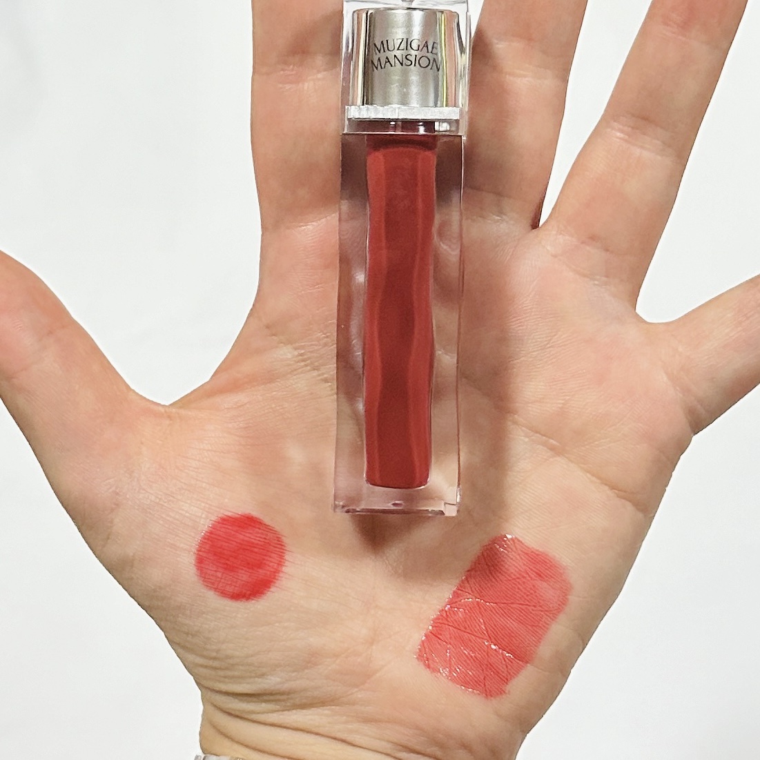 アイシーグロウティント/MUZIGAE MANSION/口紅を使ったクチコミ（2枚目）