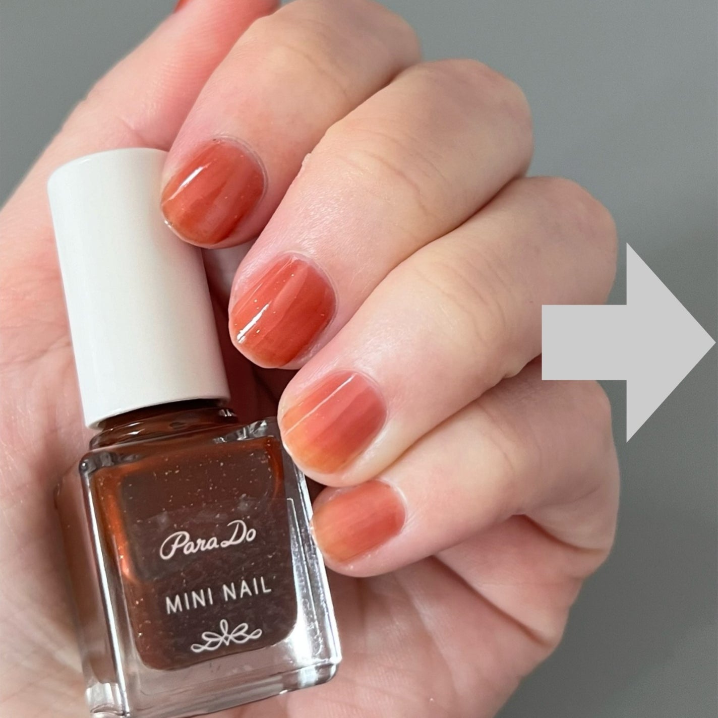 ミニネイル/パラドゥ/マニキュアを使ったクチコミ(3枚目)