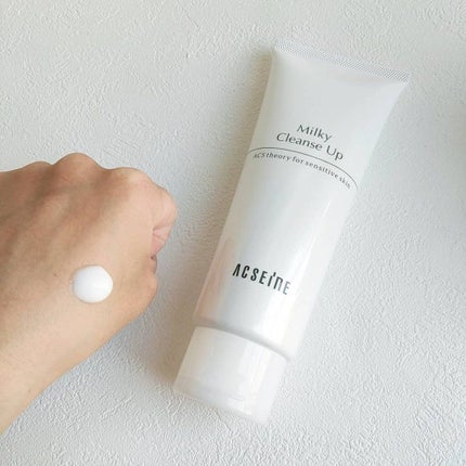 ミルキィ クレンズアップ/ACSEINE/ミルククレンジングを使ったクチコミ(1枚目)
