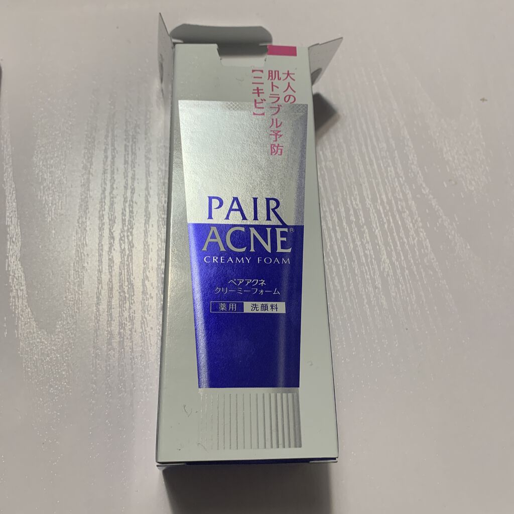 ペアアクネクリーミーフォーム/ペア/洗顔フォームを使ったクチコミ（1枚目）