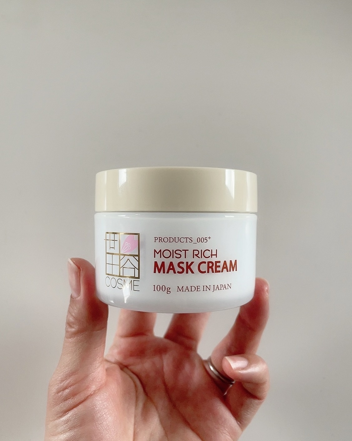 モイストリッチマスククリーム /世田谷コスメ/化粧下地を使ったクチコミ（2枚目）