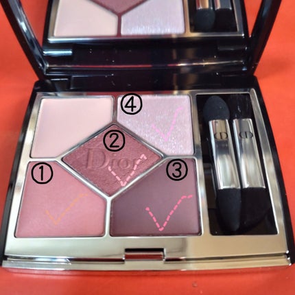 【旧】サンク クルール クチュール/Dior/アイシャドウパレットを使ったクチコミ(2枚目)