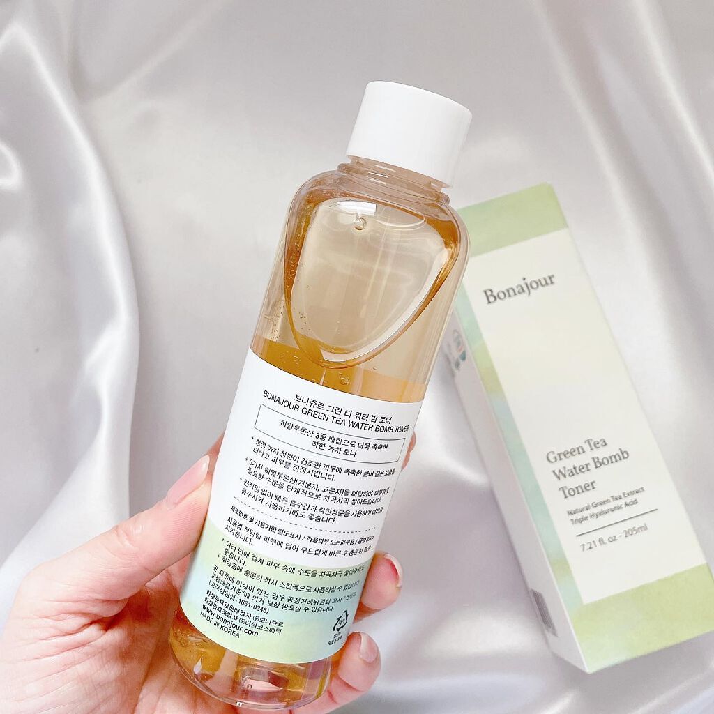 グリーンティーウォーターボム/Bonajour/フェイスクリームを使ったクチコミ(6枚目)