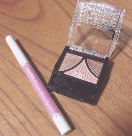 ロマンティックニュアンスアイライナー/キャンメイク/リキッドアイライナーを使ったクチコミ(2枚目)