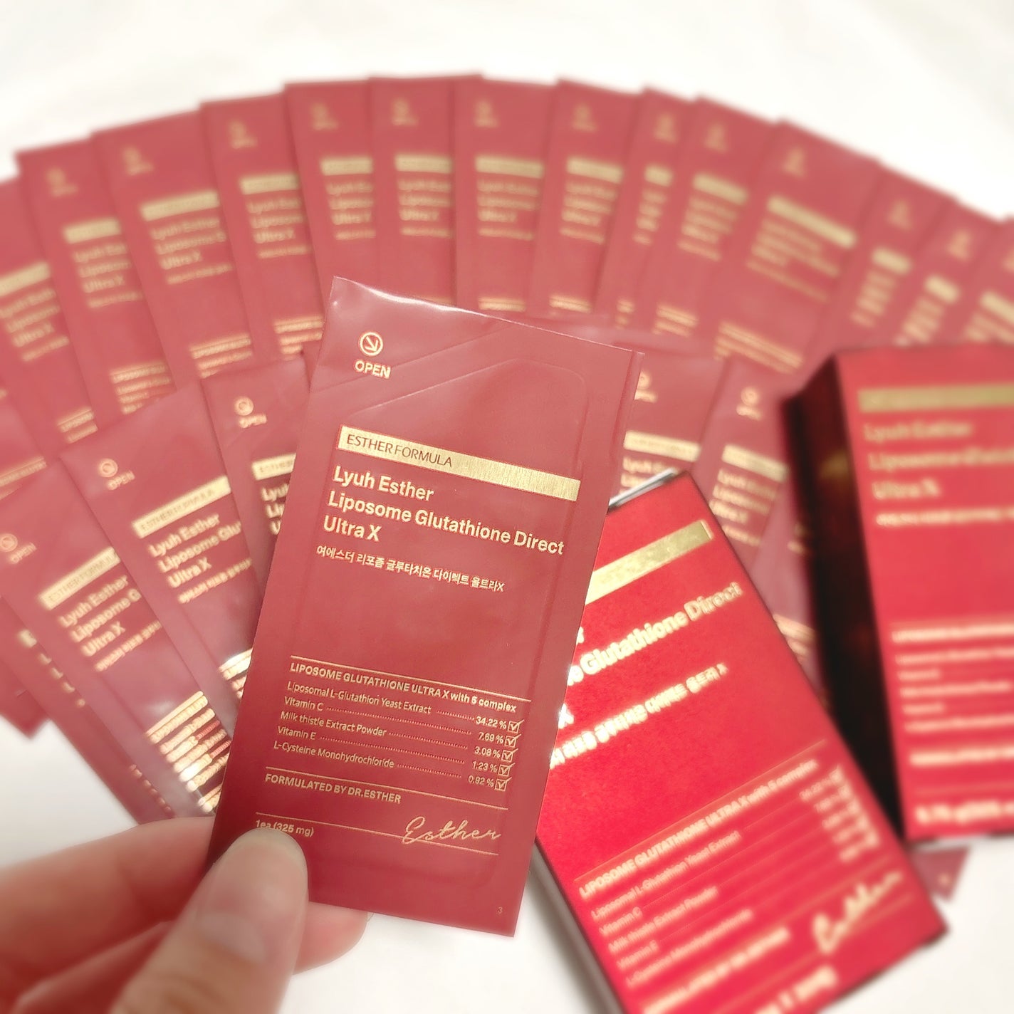 ヨエスターGLTダイレクトウルトラX/ESTHER FORMULA/美容サプリメントを使ったクチコミ(2枚目)