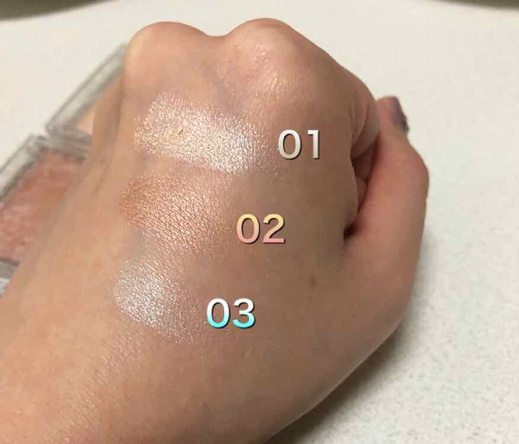 パールグロウハイライト/CEZANNE/パウダーハイライトを使ったクチコミ(2枚目)