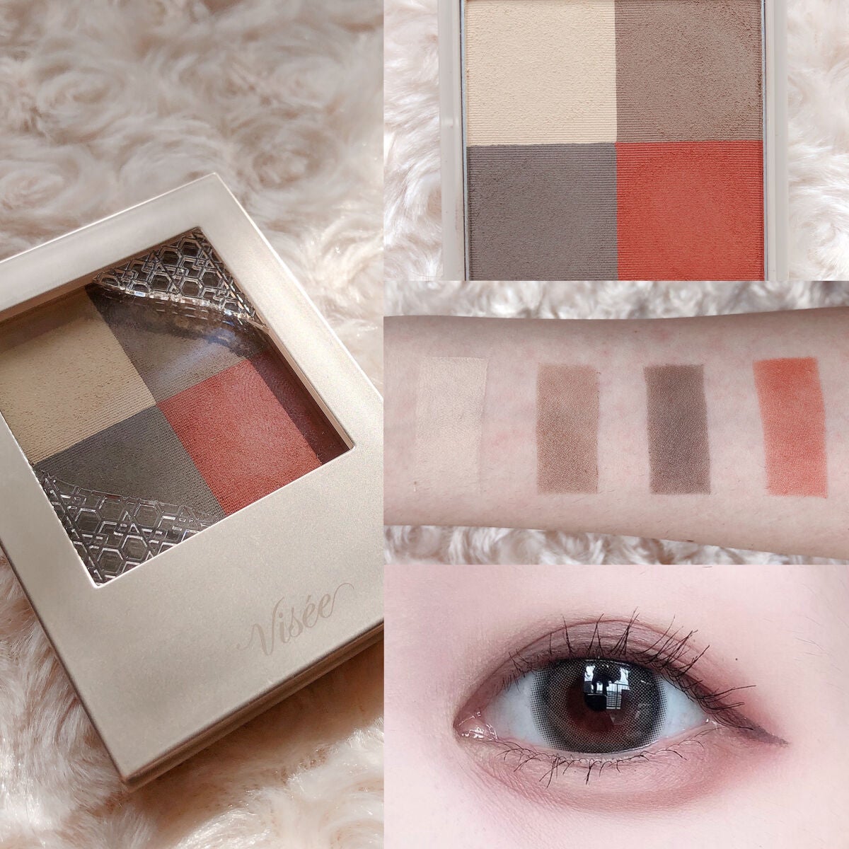 ニュアンス マット クリエイター/Visée/アイシャドウパレットを使ったクチコミ(4枚目)