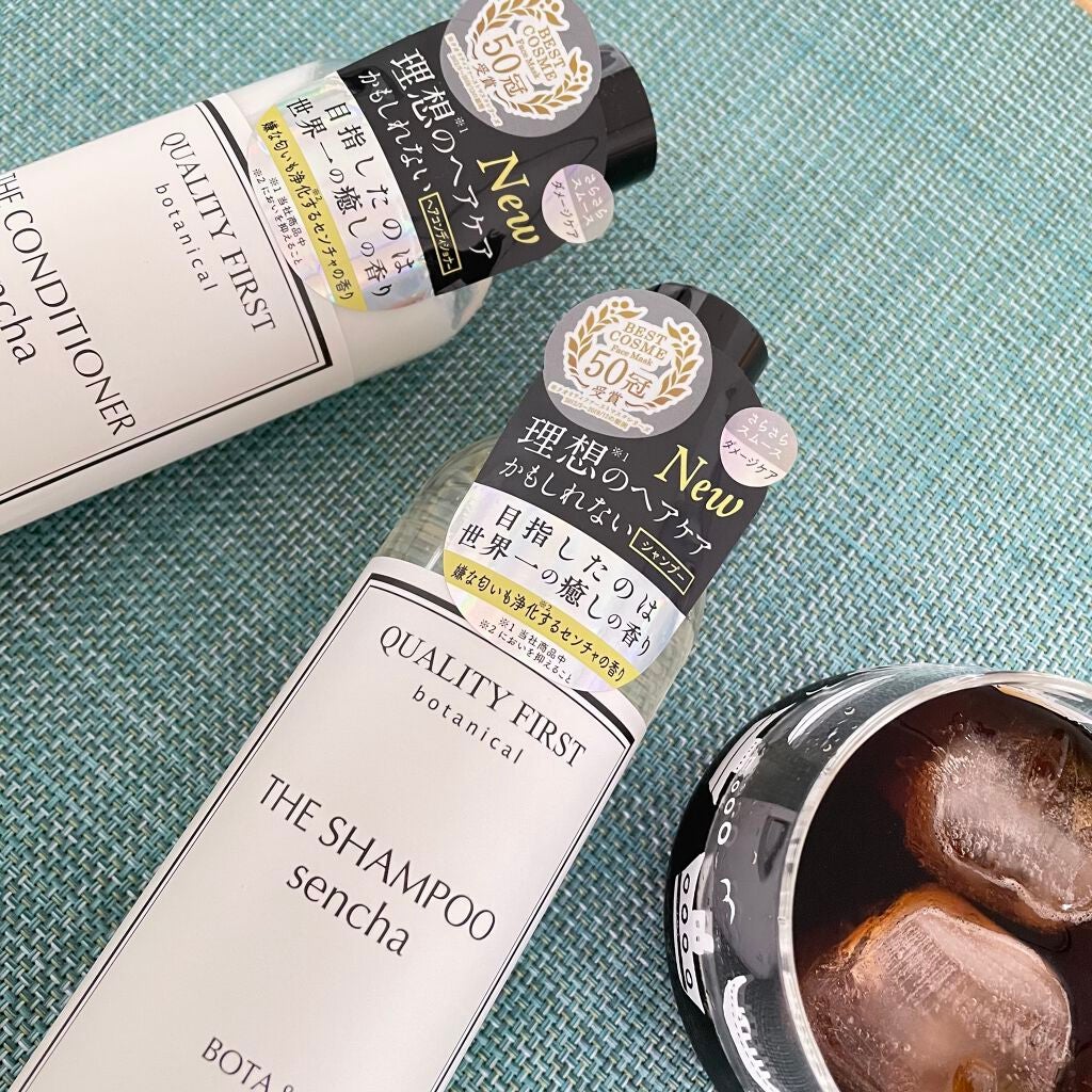 ボタアンド ザ シャンプー <sencha>/クオリティファースト/市販シャンプーを使ったクチコミ(1枚目)