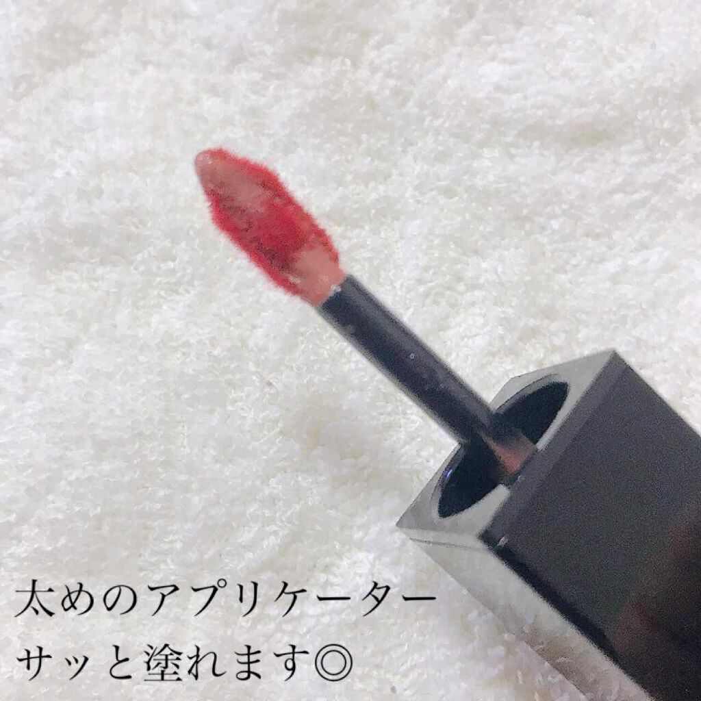 ルージュ ピュールクチュール ヴェルニ ウォーターステイン/YVES SAINT LAURENT BEAUTE/口紅を使ったクチコミ（3枚目）