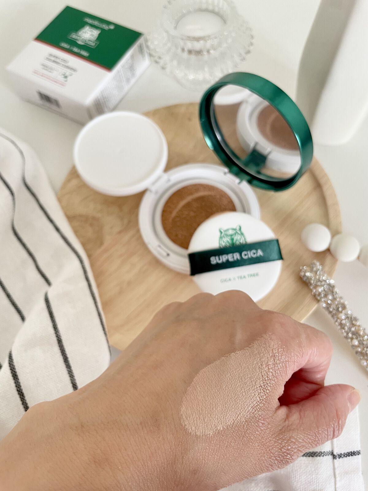 スーパーシカクッション/MEDICUBE/クッションファンデーションを使ったクチコミ（3枚目）