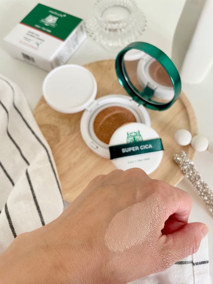 スーパーシカクッション/MEDICUBE/クッションファンデーションを使ったクチコミ(3枚目)