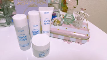 ETUDE スンジョン　トライアルキットのクチコミ「☁️ 𓈒𓂂𓏸🕊 𓂃𓈒 𓂂𓏸☁️ 𓈒𓂂𓏸🕊 𓂃𓈒 𓂂𓏸☁️ 𓈒𓂂𓏸

こんにちは、春うさぎです₍.....」（2枚目）