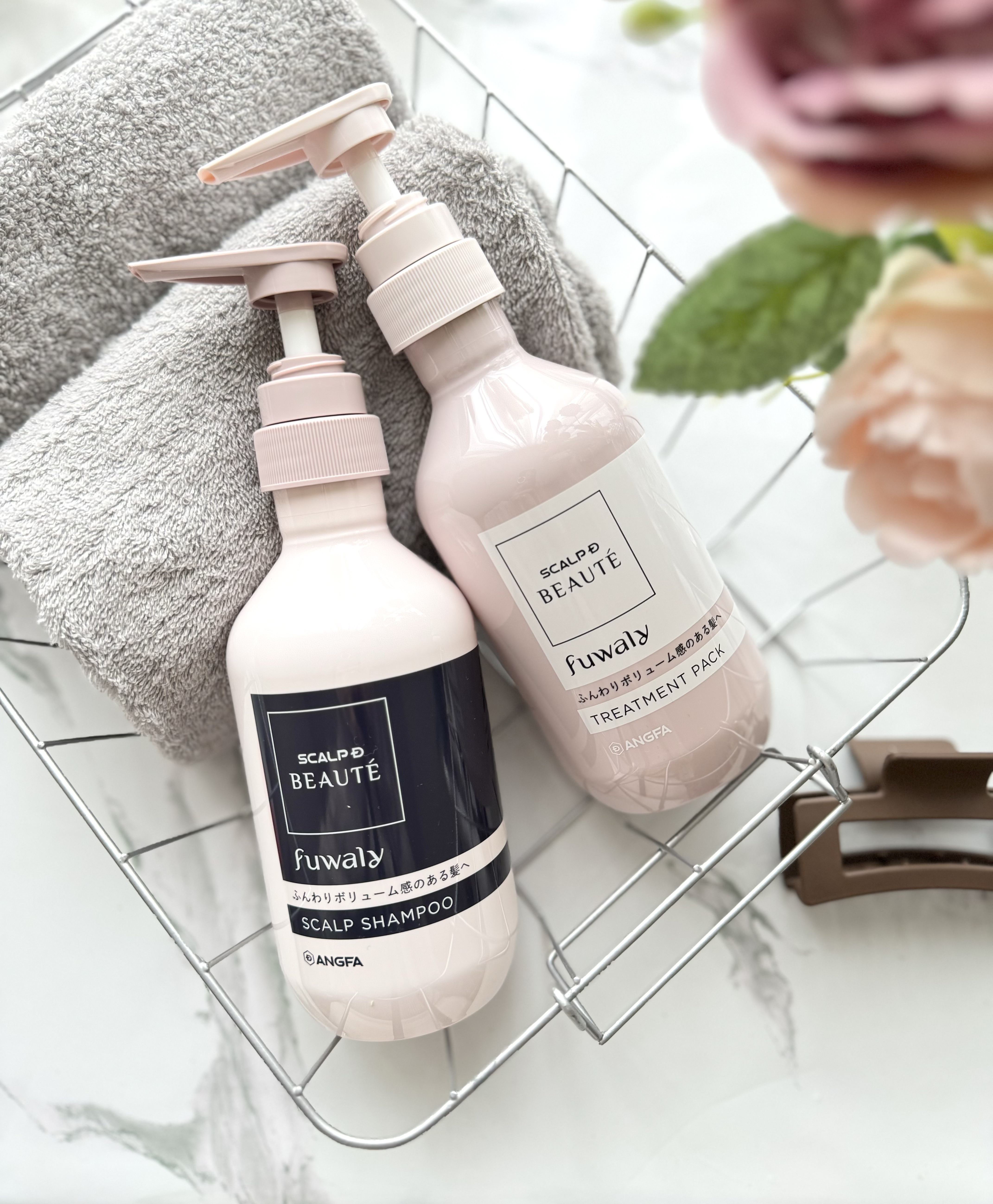 スカルプD ボーテ フワリー スカルプシャンプー／トリートメントパック/アンファー(スカルプD)/市販シャンプーを使ったクチコミ（1枚目）