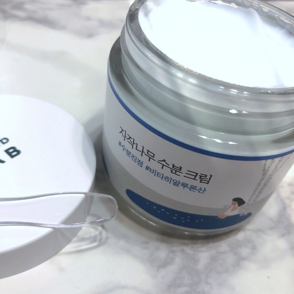 白樺水分クリーム/ROUND LAB/フェイスクリームを使ったクチコミ（2枚目）