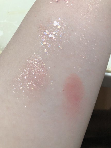 TWINKLE POP Pearl Flex Glitter Eye Palette/CLIO/アイシャドウパレットを使ったクチコミ(3枚目)