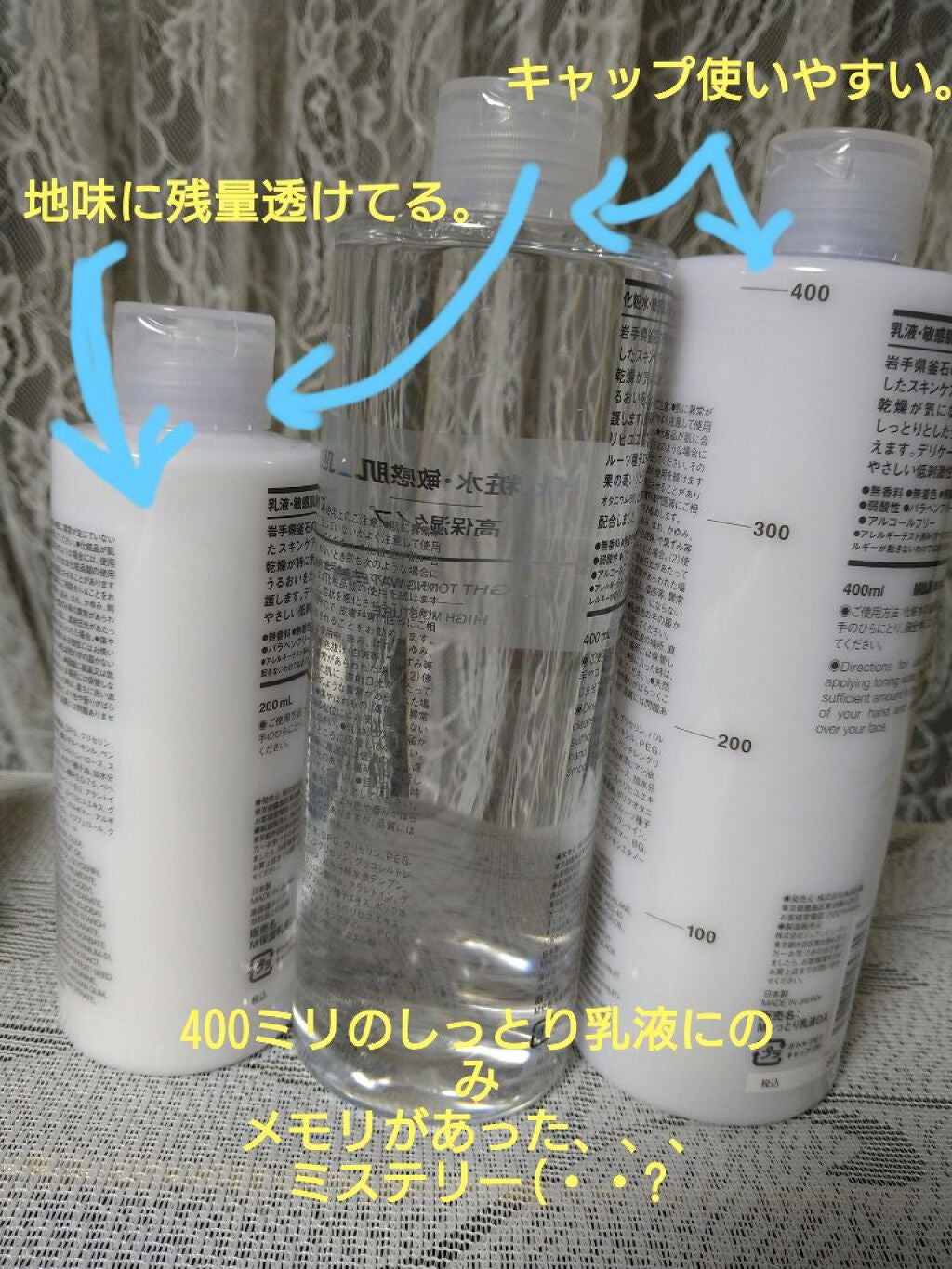 乳液・敏感肌用・高保湿タイプ/無印良品/乳液を使ったクチコミ(2枚目)