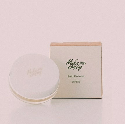 メイクミーハッピー ソリッドパフューム WHITE/キャンメイク/練り香水を使ったクチコミ(1枚目)