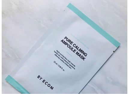 ピュアカーミングアンプルマスク/BY ECOM/シートマスク・パックを使ったクチコミ(1枚目)