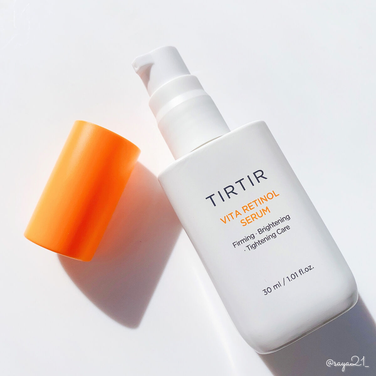 TIRTIR(ティルティル) ビタレチノールセラムのクチコミ「\ TIRTIRから出たビタレチノールセラムがコスパ良すぎる……🥹❤️‍🔥/

⚜️TIRTI.....」（2枚目）