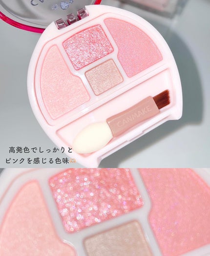 プランぷくコーデアイズ/キャンメイク/パウダーアイシャドウを使ったクチコミ(2枚目)