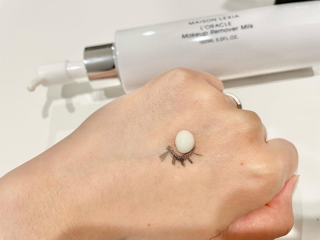 オラクル メイクアップ リムーバー ミルク/MAISON LEXIA/ミルククレンジングを使ったクチコミ（2枚目）