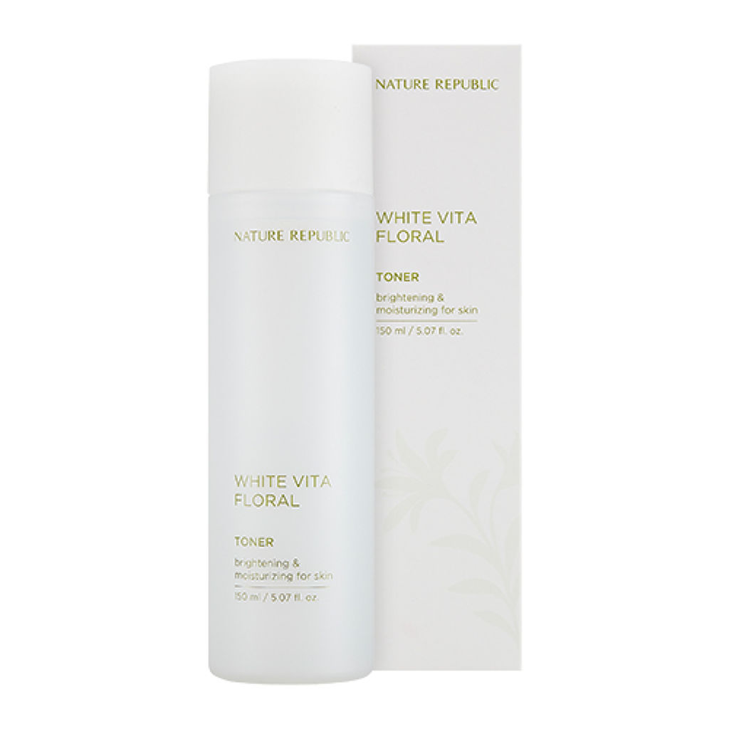 ネイチャーリパブリック ホワイトVT フローラル トナーb