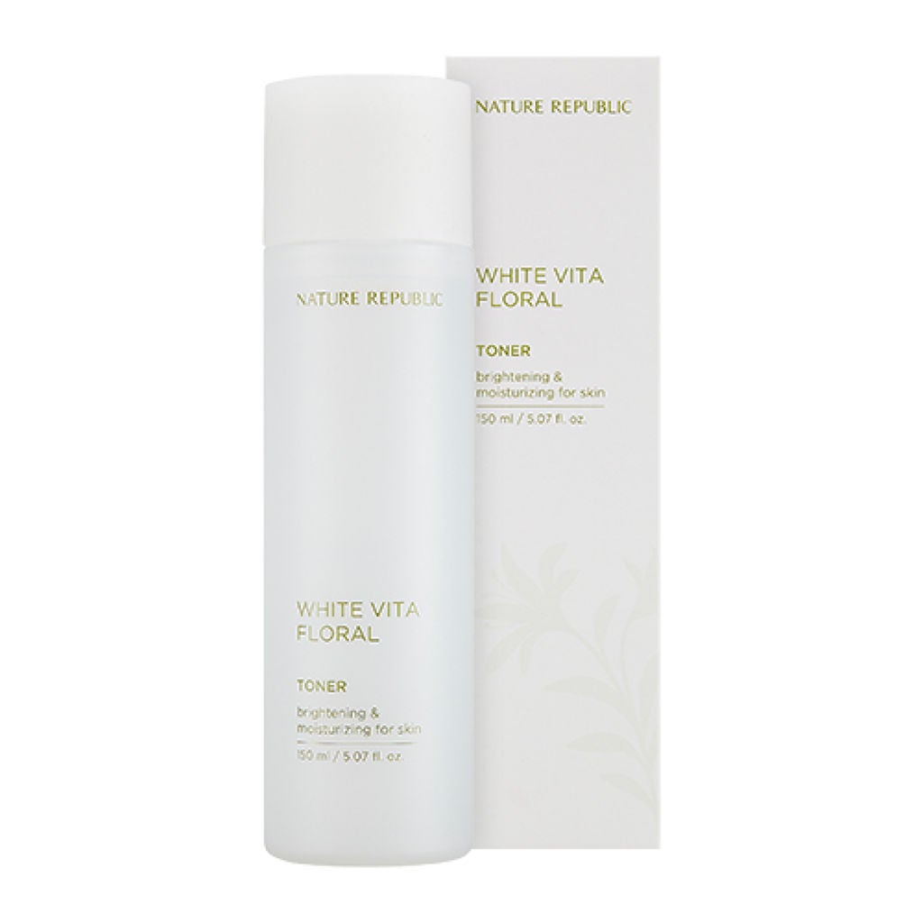 ホワイトVT フローラル トナーb ネイチャーリパブリック