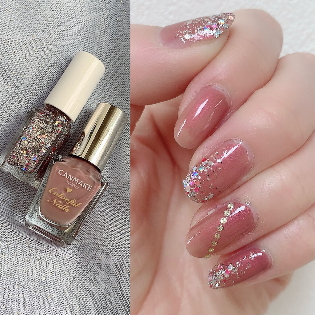 カラフルネイルズ/キャンメイク/マニキュアを使ったクチコミ（2枚目）