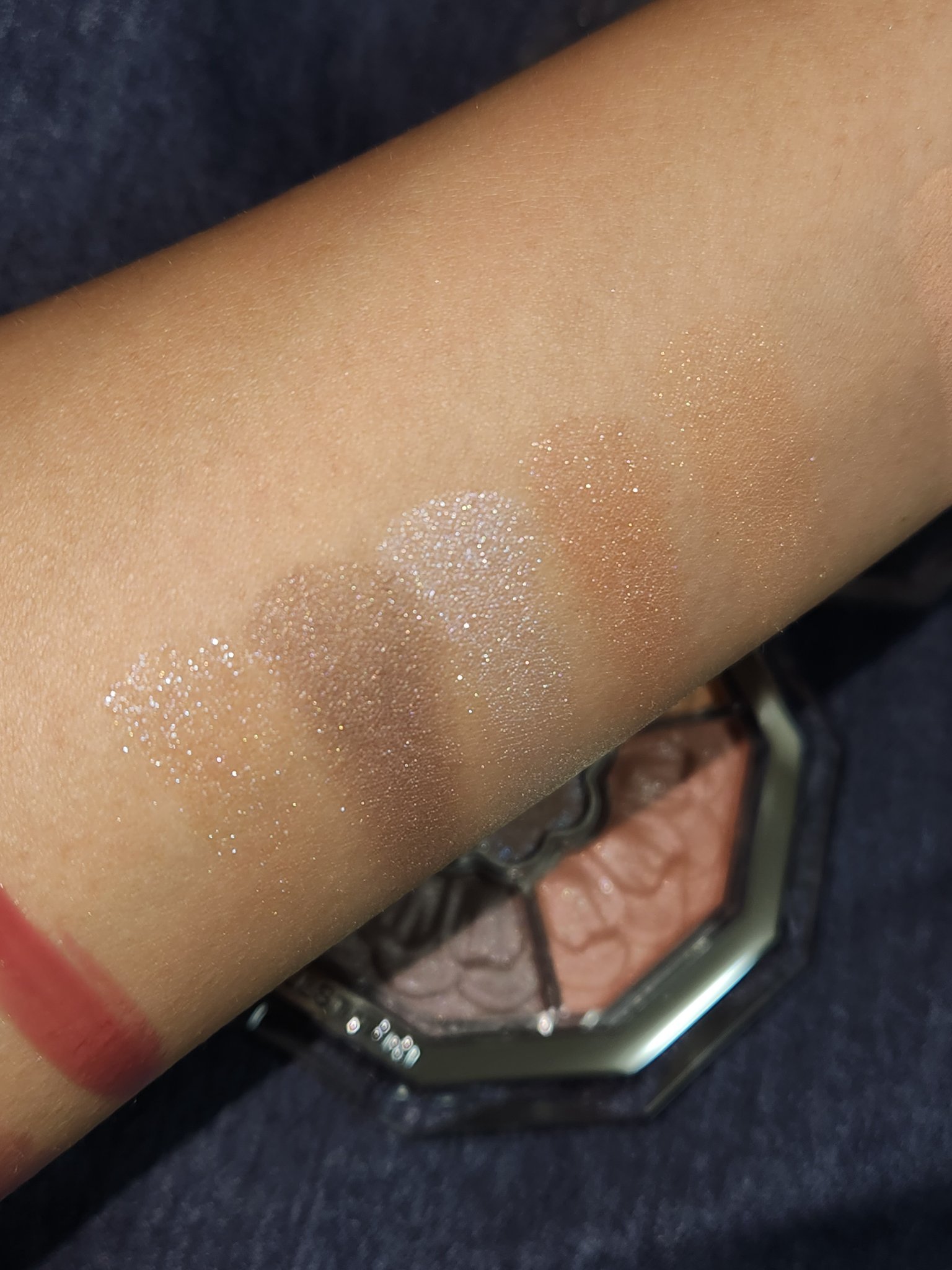 ジルスチュアート ブルームクチュール アイズ　ジュエルドブーケ 10 nemesia labradorite(限定)/JILL STUART/アイシャドウパレットを使ったクチコミ（3枚目）