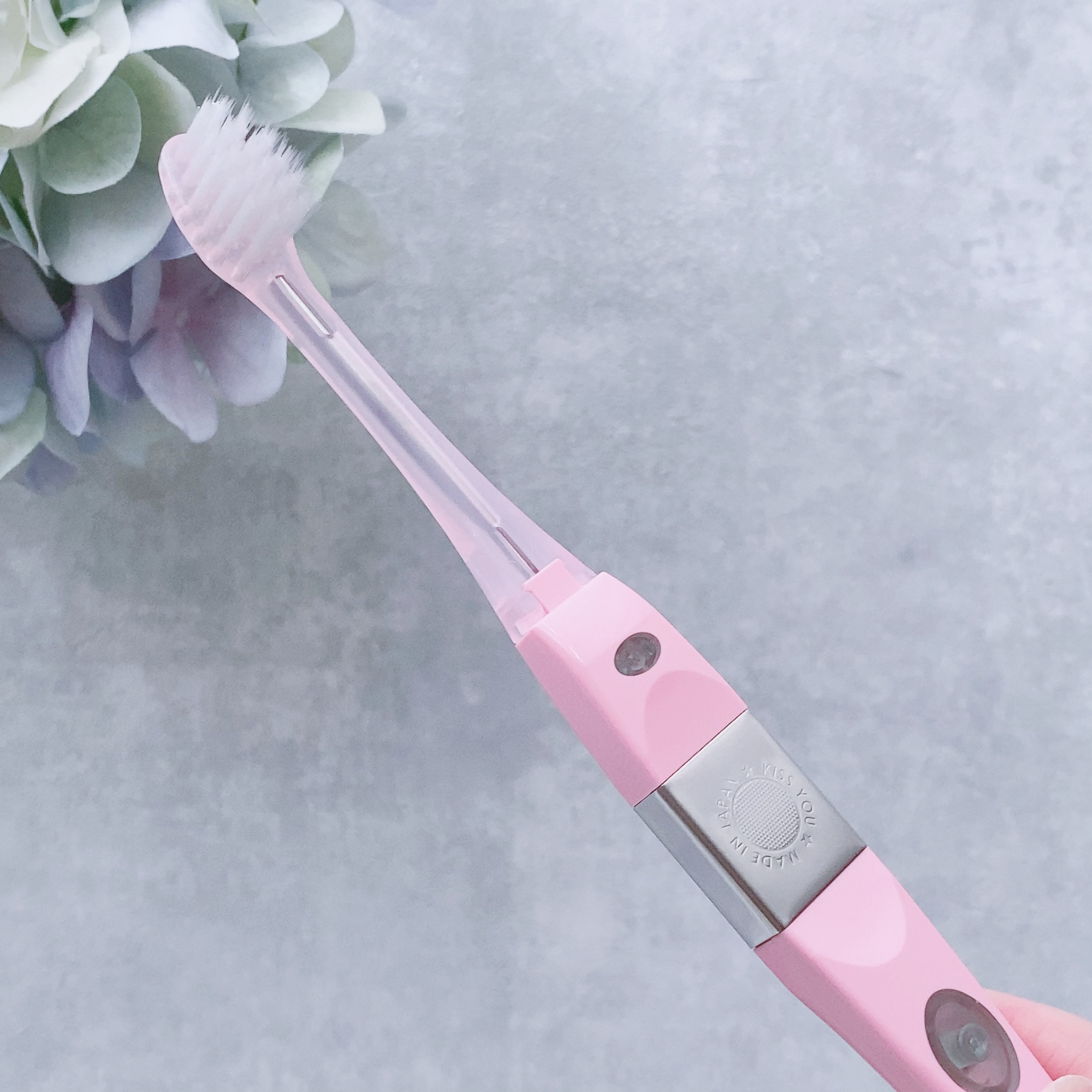 PREMIUMイオン歯ブラシ/KISS YOU/歯ブラシを使ったクチコミ（3枚目）