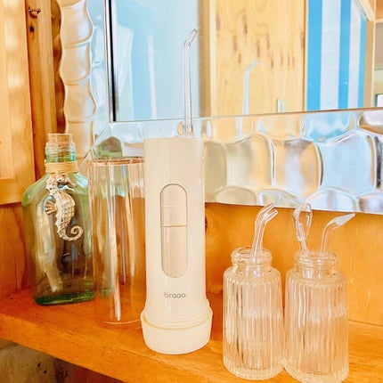 ポータブルジェットウォッシャー/braaa/歯ブラシを使ったクチコミ(1枚目)