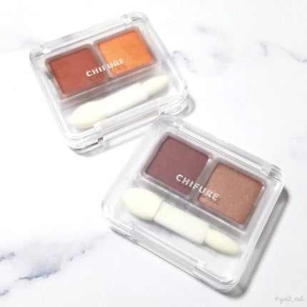 ツイン カラー アイシャドウ/ちふれ/アイシャドウパレットを使ったクチコミ(8枚目)