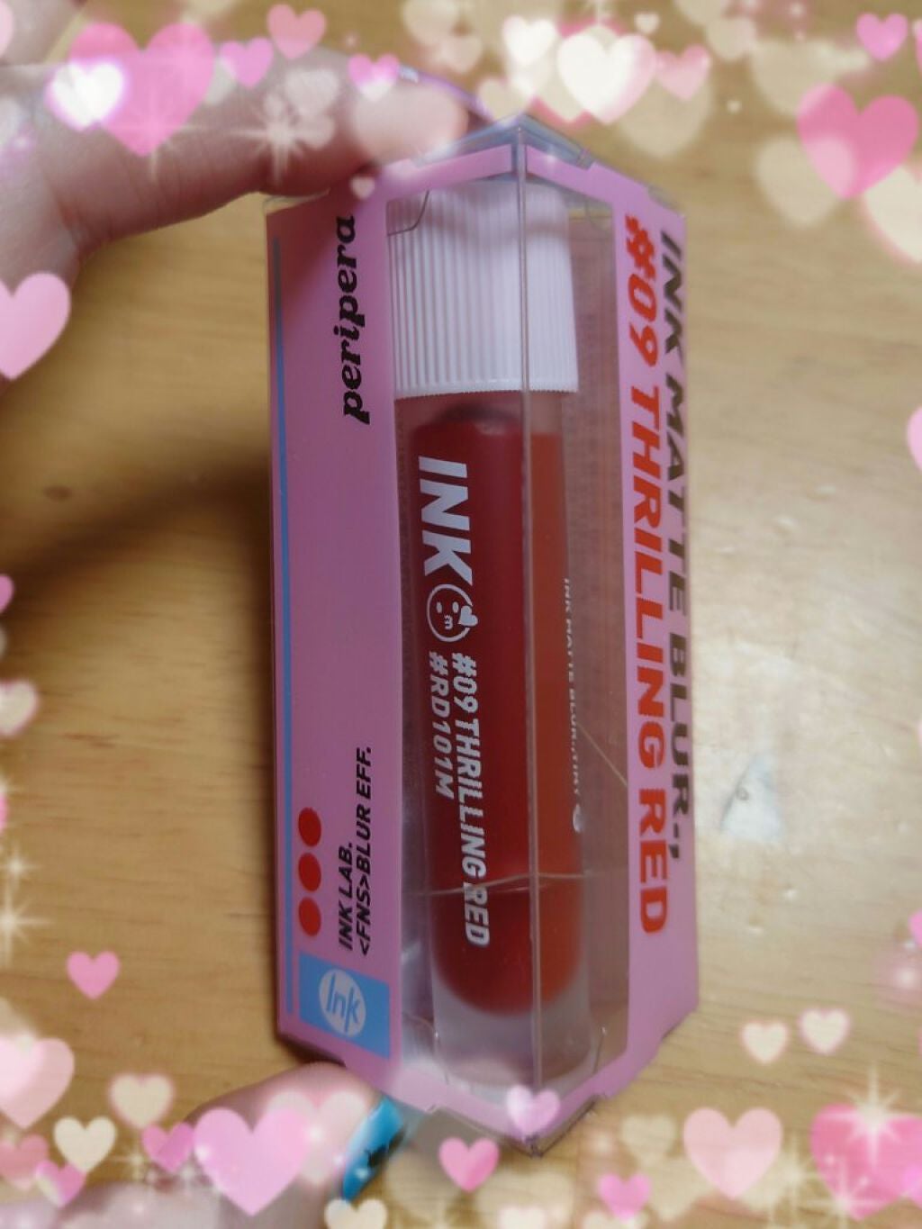 インク マット ブラー ティント/PERIPERA/口紅を使ったクチコミ(1枚目)