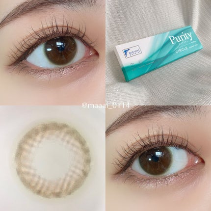 ピュアリティサークル/candy magic/カラーコンタクトレンズを使ったクチコミ(6枚目)