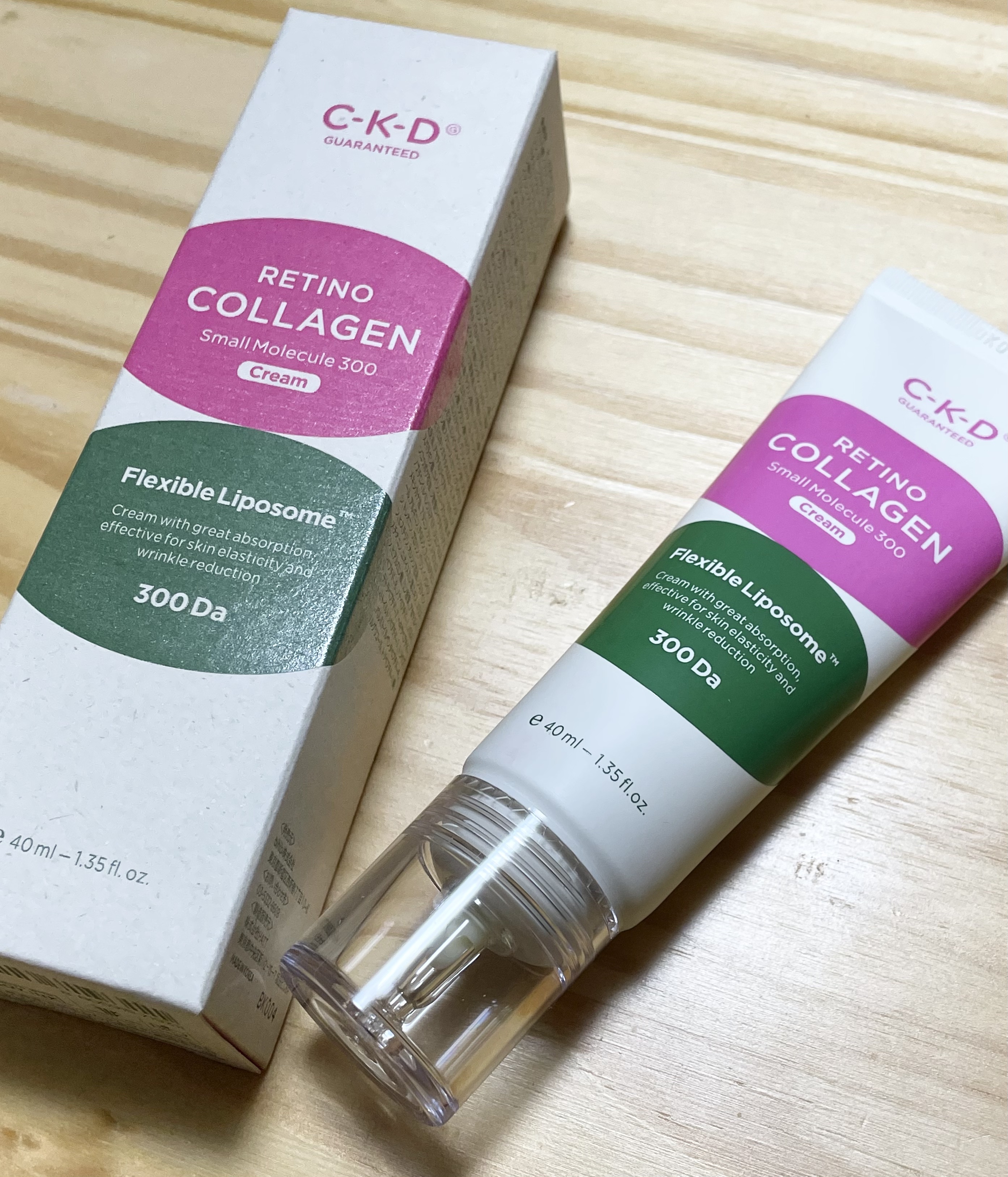 レチノコラーゲン低分子300クリーム/CKD/フェイスクリームを使ったクチコミ（1枚目）