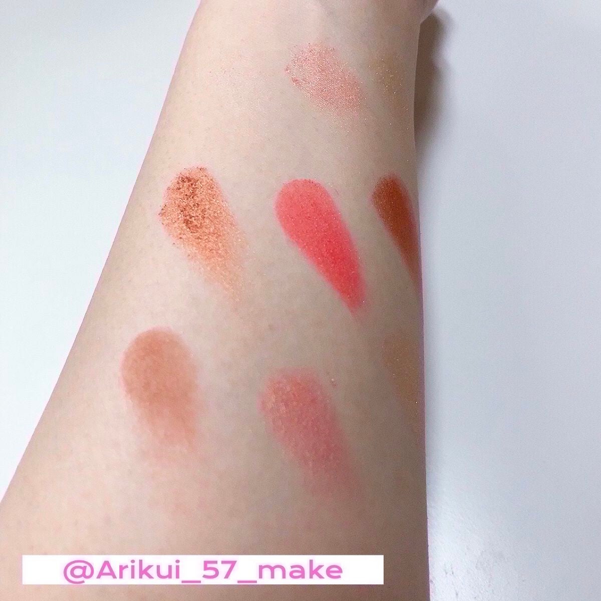 ブルーミングアイカラーパレット (TOKYO GIRLS COLLECTION)/U R GLAM/アイシャドウパレットを使ったクチコミ(3枚目)