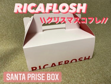 サンタプライズボックス/RICAFROSH/メイクアップキットを使ったクチコミ（1枚目）