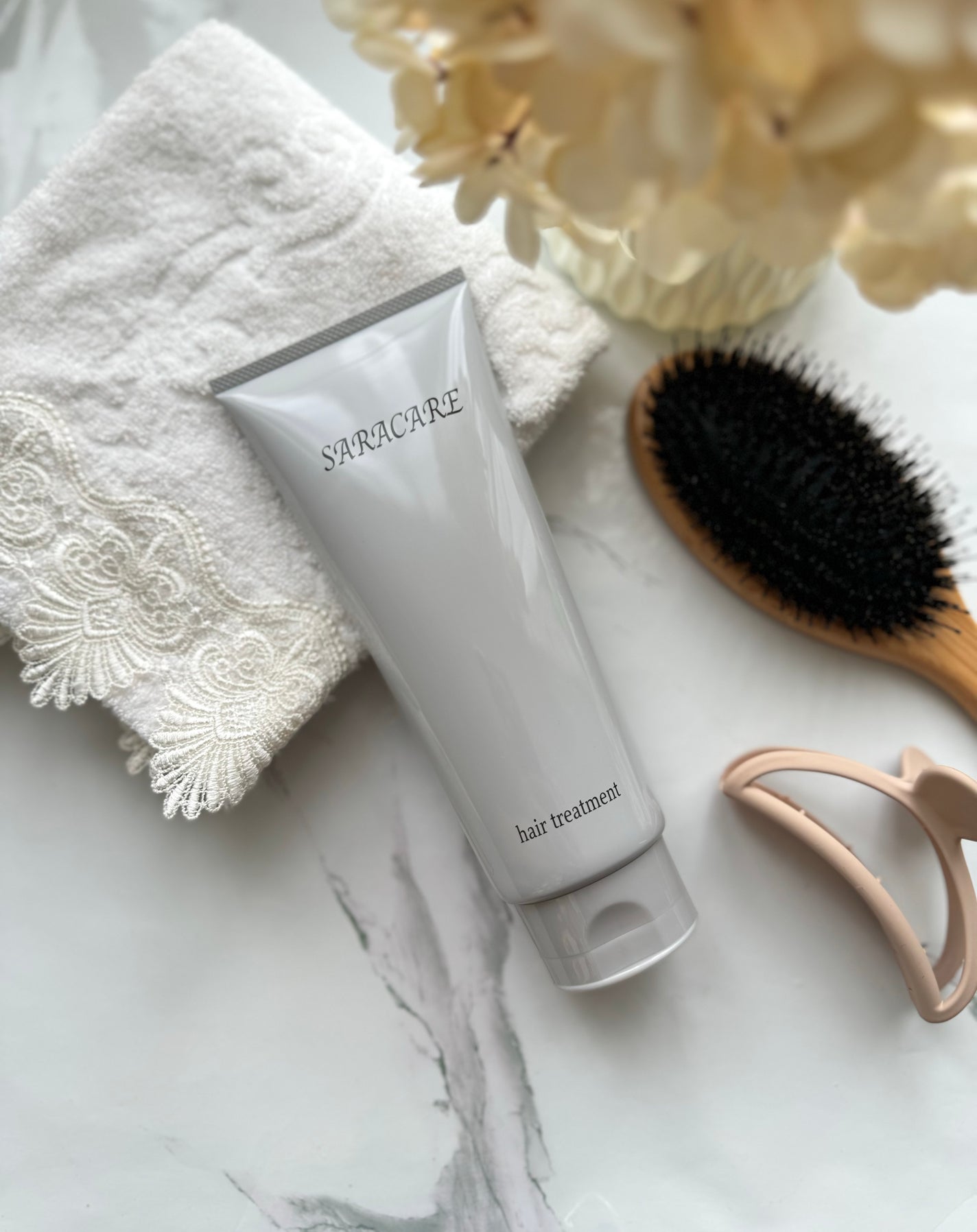 サラケア うねり髪トリートメント/CR-lab(シーアール・ラボ)/洗い流すヘアトリートメントを使ったクチコミ(4枚目)